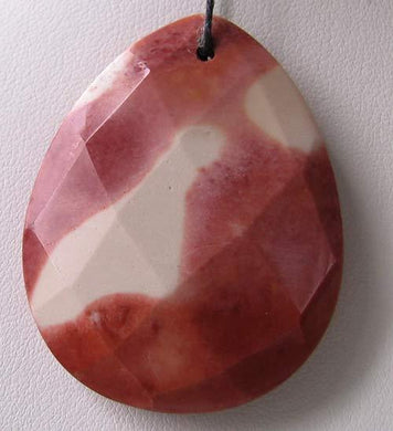 Lava Lamp Natural Faceted Mookaite Centerpiece Bead 6730L - PremiumBead Primary Image 1