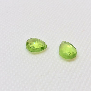 Peridot Faceted Briolette Beads Matched Pair - PremiumBead Alternate Image 2