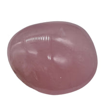 Load image into Gallery viewer, Rose Quartz Oval Meditation Worry Stone | 52x48x34 mm | Pink | 1 Stone |
