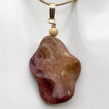 Load image into Gallery viewer, Amazing! Hand Carved Mookaite &amp; 14Kgf Pendant - PremiumBead Alternate Image 2
