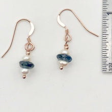 Load image into Gallery viewer, London Blue Topaz 14K Rose Gold Filled Drop | 2 | Blue | 1 Earrings |
