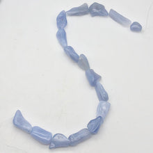 Load image into Gallery viewer, Blue Chalcedony Pendant 16 Bead Strand - PremiumBead Alternate Image 3
