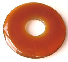 Load image into Gallery viewer, Stunning Natural Carnelian 71mm Pi Circle Pendant Bead 8914O - PremiumBead Primary Image 1
