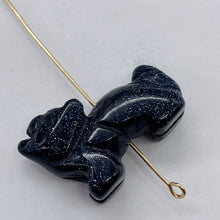 Load image into Gallery viewer, Howling Carved Goldstone Standing Wolf/Coyote
