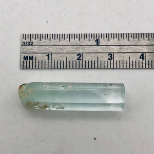 One Rare Natural Aquamarine Crystal | 32x7x7mm | 19.925cts | Sky blue | - PremiumBead Alternate Image 8