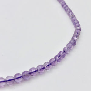 Lilac Natural 4mm Amethyst Round Bead Strand | ~96 Beads | 10813 - PremiumBead Alternate Image 4