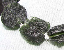 Load image into Gallery viewer, 2 Unique Pendant Size Black Meteor Fragments 11 grams | 29x21x8 to 27x22x8mm | - PremiumBead Alternate Image 4
