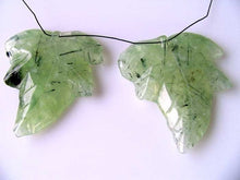 Load image into Gallery viewer, One Bead of Druzy Green Prehnite Leaf Briolette 9885E - PremiumBead Alternate Image 3
