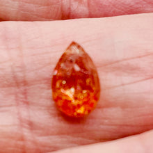 Load image into Gallery viewer, Natural Orange/Red Sunstone Briolette Pendant Bead |8x6x4mm | 1 Bead |
