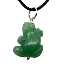 Load image into Gallery viewer, Flutter Carved Aventurine Butterfly 14Kgf Pendant | 1 1/4&quot; Long | Green |
