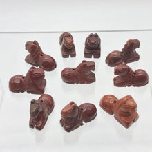 Load image into Gallery viewer, 2 Carved Brecciated Jasper Horse Pony Beads - PremiumBead Alternate Image 10
