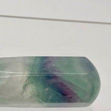 Load image into Gallery viewer, Multi-Hued 4&quot; x 7/8&quot; Fluorite Massage Crystal - Bring Peace 5434H - PremiumBead Alternate Image 4
