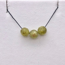 Load image into Gallery viewer, 3 Green Grossular Garnet Faceted Round Beads, Green, 5.5mm, 3 beads, 5753 - PremiumBead Alternate Image 6
