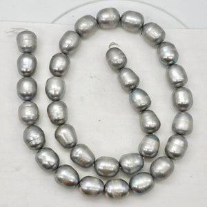 2 Hot 12-13mm Platinum Freshwater Pearls for Jewelry Making - PremiumBead Alternate Image 5