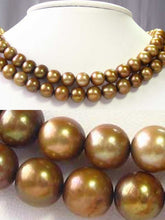 Load image into Gallery viewer, 6 Dark Champagne 8.5mm to 10mm Nature Pearls 9047 - PremiumBead Primary Image 1
