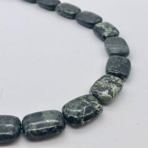 4 Wild Forest Green Sediment Stone Pendant Beads 008561 - PremiumBead Alternate Image 2