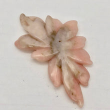 Load image into Gallery viewer, Hand Carved Amazing Pink Peruvian Opal Flower Pendant Bead | 83x44x6mm| 85cts | - PremiumBead Alternate Image 2
