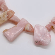 Load image into Gallery viewer, Peruvian Opal 91g Varied Bead Strand | 16&quot; | Pink | 43 Beads |
