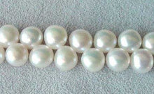 Load image into Gallery viewer, 10 top-Drilled Creamy White Fresh Water Pearls 4762 - PremiumBead Alternate Image 4
