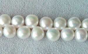 10 top-Drilled Creamy White Fresh Water Pearls 4762 - PremiumBead Alternate Image 4