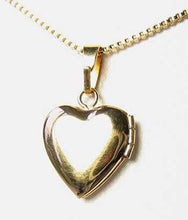 Load image into Gallery viewer, Valentine&#39;s Engraved 14Kgf Heart Locket Pendant 10535 - PremiumBead Alternate Image 4
