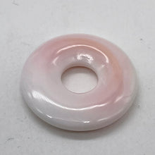 Load image into Gallery viewer, Rare Pink Conch Shell 20mm Pi Circle Pendant Bead 9826
