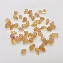 Load image into Gallery viewer, 2 Natural Imperial Topaz Faceted Briolette Beads, 6x4mm, Pink/Yellow 3295B - PremiumBead Alternate Image 4
