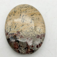 Load image into Gallery viewer, Red Flower Apache Jasper Oval Beads | 40x30x9mm | Multi-hue | Oval | 1 bead | - PremiumBead Alternate Image 7
