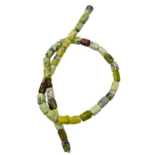 Load image into Gallery viewer, 4 Beads of Yellow Turquoise 10x7mm Knuckle Beads 004583
