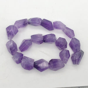 Designer 3 Natural Amethyst Faceted Beads 10391E - PremiumBead Alternate Image 5