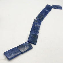 Load image into Gallery viewer, Natural Sodalite Pendant Beads | 38x25mm | Blue | Rectangle | 2 beads | - PremiumBead Alternate Image 6

