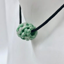 Load image into Gallery viewer, Basket Weave Carved 18x16mm Flowering Jade Barrel Bead 10570Fj | 15x13mm | Green - PremiumBead Primary Image 1
