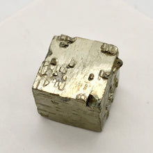 Load image into Gallery viewer, Pyrite Cube Display Specimen! W/Quartz! |.5x.5x.5mm | silver | cube | 1 each | - PremiumBead Alternate Image 3
