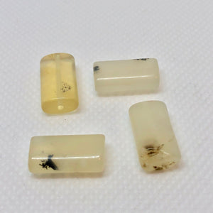 4 Golden Dendritic Opal Rectangular Beads 003190 - PremiumBead Alternate Image 3