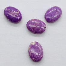 Load image into Gallery viewer, Phosphosiderite Parcel Oval | 4 Beads | 14x10 mm | Lavender |
