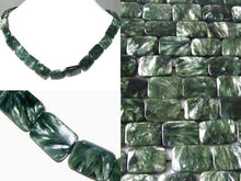 Load image into Gallery viewer, Sultry Shimmering Seraphinite Focal 8 inch Bead Strand (14 Beads) 8688HS - PremiumBead Alternate Image 3
