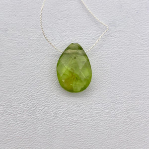 Peridot Faceted Briolette Bead | 5.4 cts | 13x9x5mm | Green | 1 bead | - PremiumBead Alternate Image 5