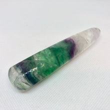 Load image into Gallery viewer, Multi-Hued 3 7/8 x 7/8 inches Fluorite Massage Crystal - Bring Peace 5434F - PremiumBead Alternate Image 3
