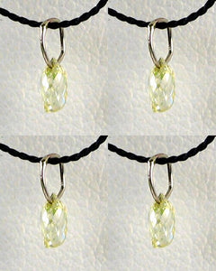 0.25cts Natural Canary Diamond & 18K White Gold 6568H - PremiumBead Alternate Image 3
