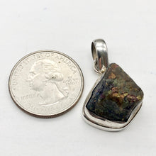 Load image into Gallery viewer, Exotic Chalcopyrite Crystal Sterling Silver Pendant! | 1 5/8x3/4&quot; | Copper | - PremiumBead Alternate Image 7
