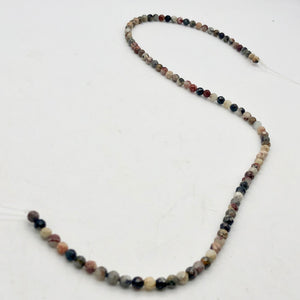 Wow! Faceted Silver Leaf Agate 4mm Bead Strand - PremiumBead Alternate Image 5