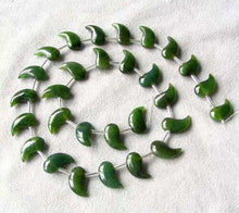 Load image into Gallery viewer, 1 Natural, Untreated 14x8x5mm Paisley Nephrite Jade 7747 - PremiumBead Alternate Image 3
