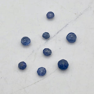 7 to 9 Blue Sapphire Faceted - 3x2 to 2.x1mm Beads (1+ carat) - PremiumBead Alternate Image 5