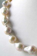 Load image into Gallery viewer, 286cts Each Pearl Ooak Natural White Fireball FW Pearl Strand 109720 - PremiumBead Alternate Image 4
