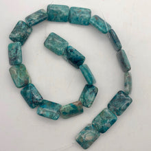 Load image into Gallery viewer, Natural Chrysocolla Rectangle 20x15x7mm Bead Strand - PremiumBead Alternate Image 5
