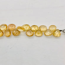 Load image into Gallery viewer, 84cts Natural Imperial Topaz Faceted Bead Strand 110220
