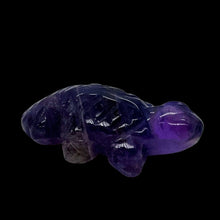 Load image into Gallery viewer, Charming Carved Natural Amethyst Lizard Figurine
