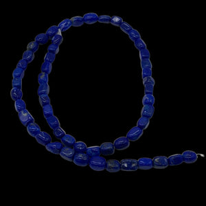 Laps Lazuli Nugget Beads | 7.5x7.5x5 - 7x5x5mm | Blue | 50 Bead Strand |