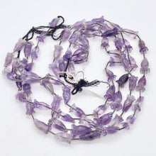 Load image into Gallery viewer, Lovely Carved Amethyst Trumpet Flower Bead Strand | 18 Beads | 110825 - PremiumBead Alternate Image 6
