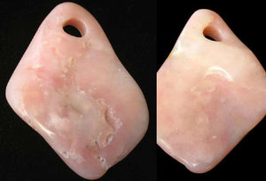 100 Carats Perfect Shape Designer Pink Peruvian Opal Pendant Bead 9867ZD - PremiumBead Primary Image 1